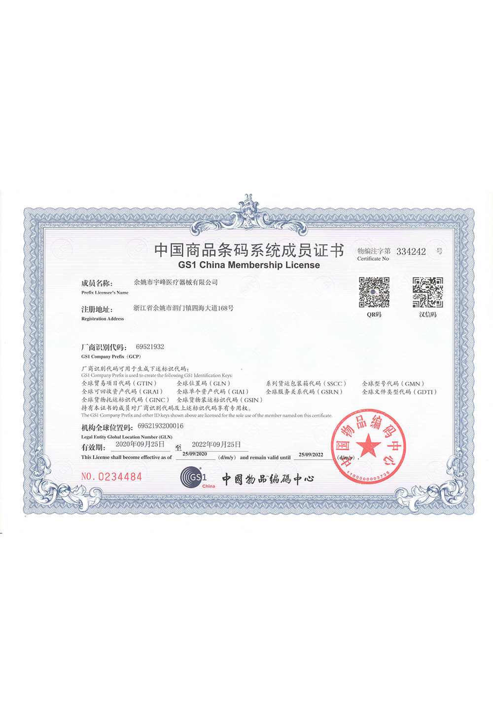 資質(zhì)證書(shū)